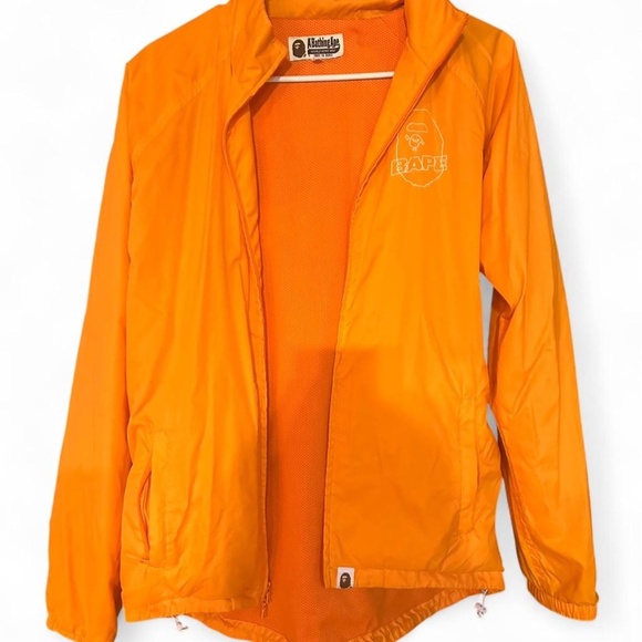 Orange BAPE windbreaker - Picture 2 of 4